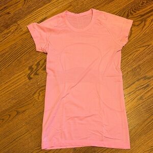 lululemon athletica Neon Pink Short Sleeve Swiftly Tech Tee